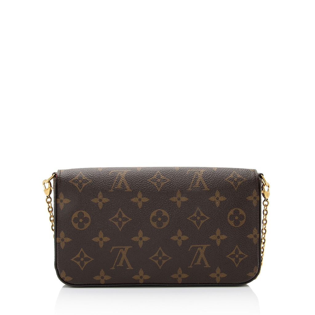 Louis Vuitton Monogram Canvas Felicie Pochette (SHF-fsle0j)
