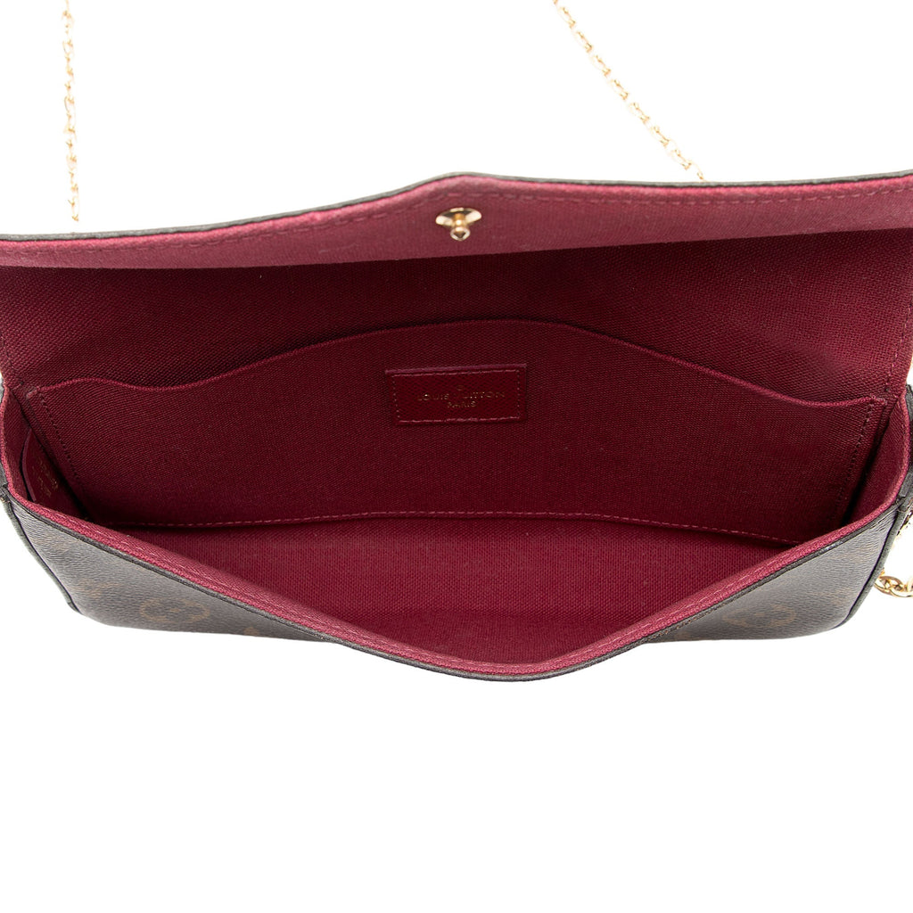 Louis Vuitton Monogram Canvas Felicie Pochette (SHF-VkINgd)