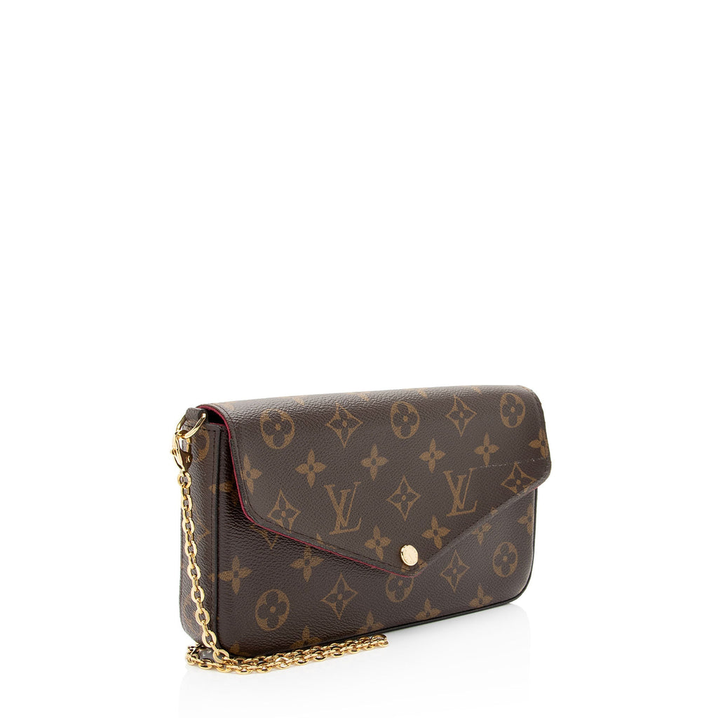 Louis Vuitton Monogram Canvas Felicie Pochette (SHF-VkINgd)