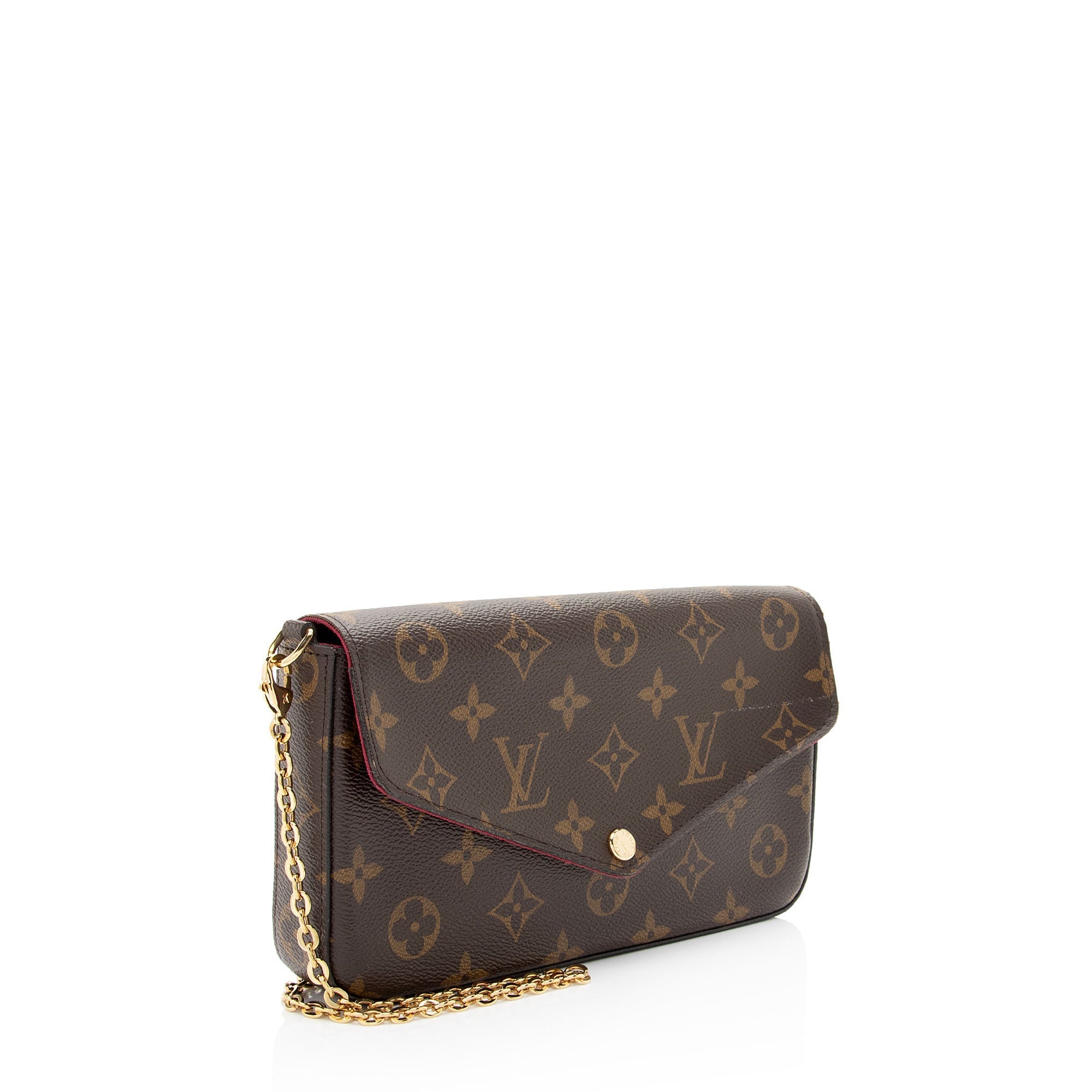 Louis Vuitton Monogram Canvas Felicie Pochette (SHF-VkINgd)