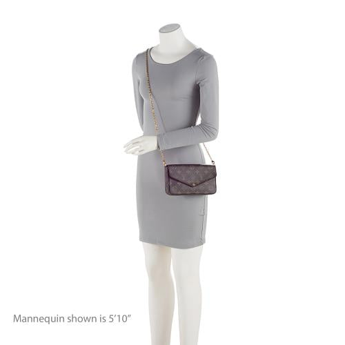 Louis Vuitton Monogram Canvas Felicie Pochette (SHF-fnjogh)