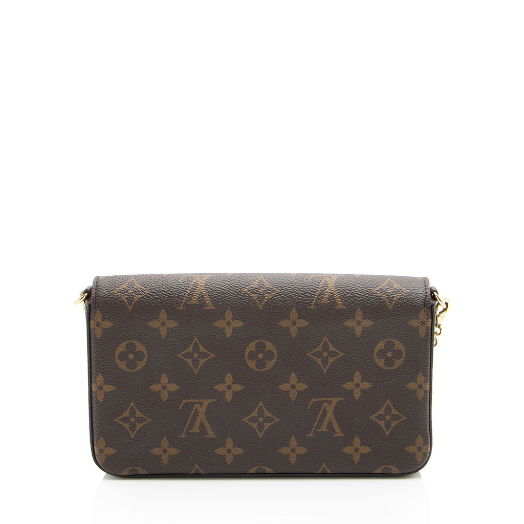 Louis Vuitton Monogram Canvas Felicie Pochette (SHF-EBGuzR)