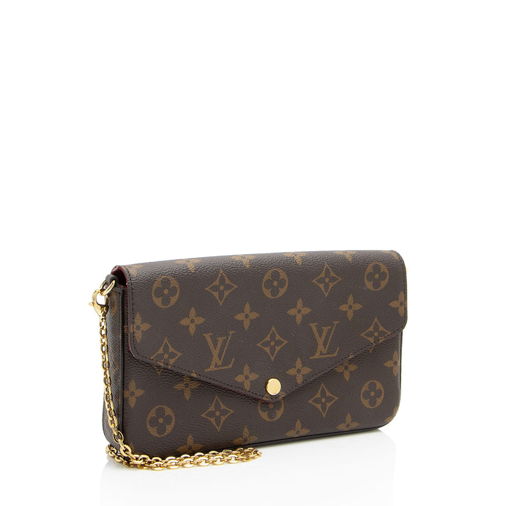 Louis Vuitton Monogram Canvas Felicie Pochette (SHF-EBGuzR)