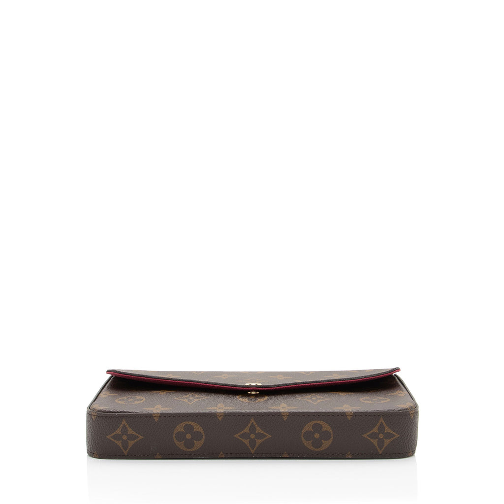 Louis Vuitton Monogram Canvas Felicie Pochette (SHF-samt9f)