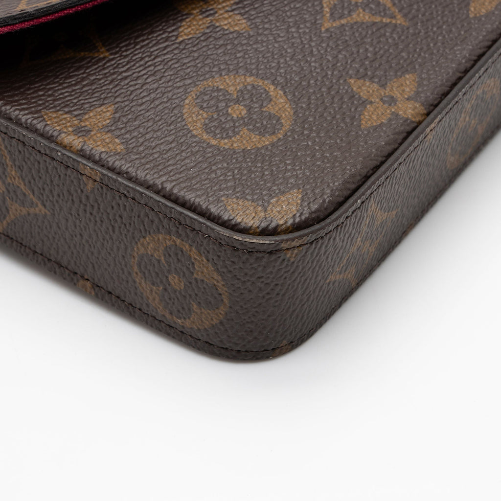 Louis Vuitton Monogram Canvas Felicie Pochette (SHF-samt9f)