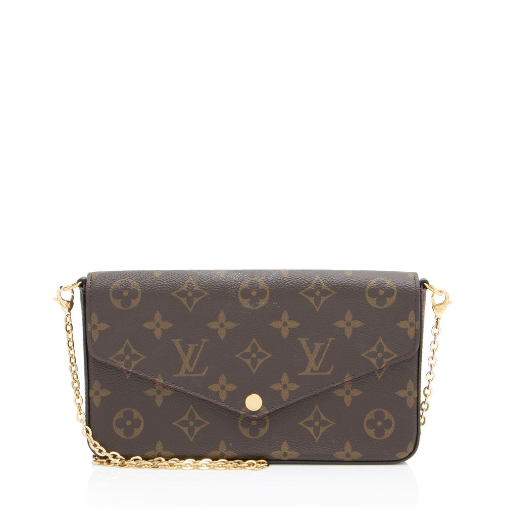 Louis Vuitton Monogram Canvas Felicie Pochette (SHF-LSbYjD)