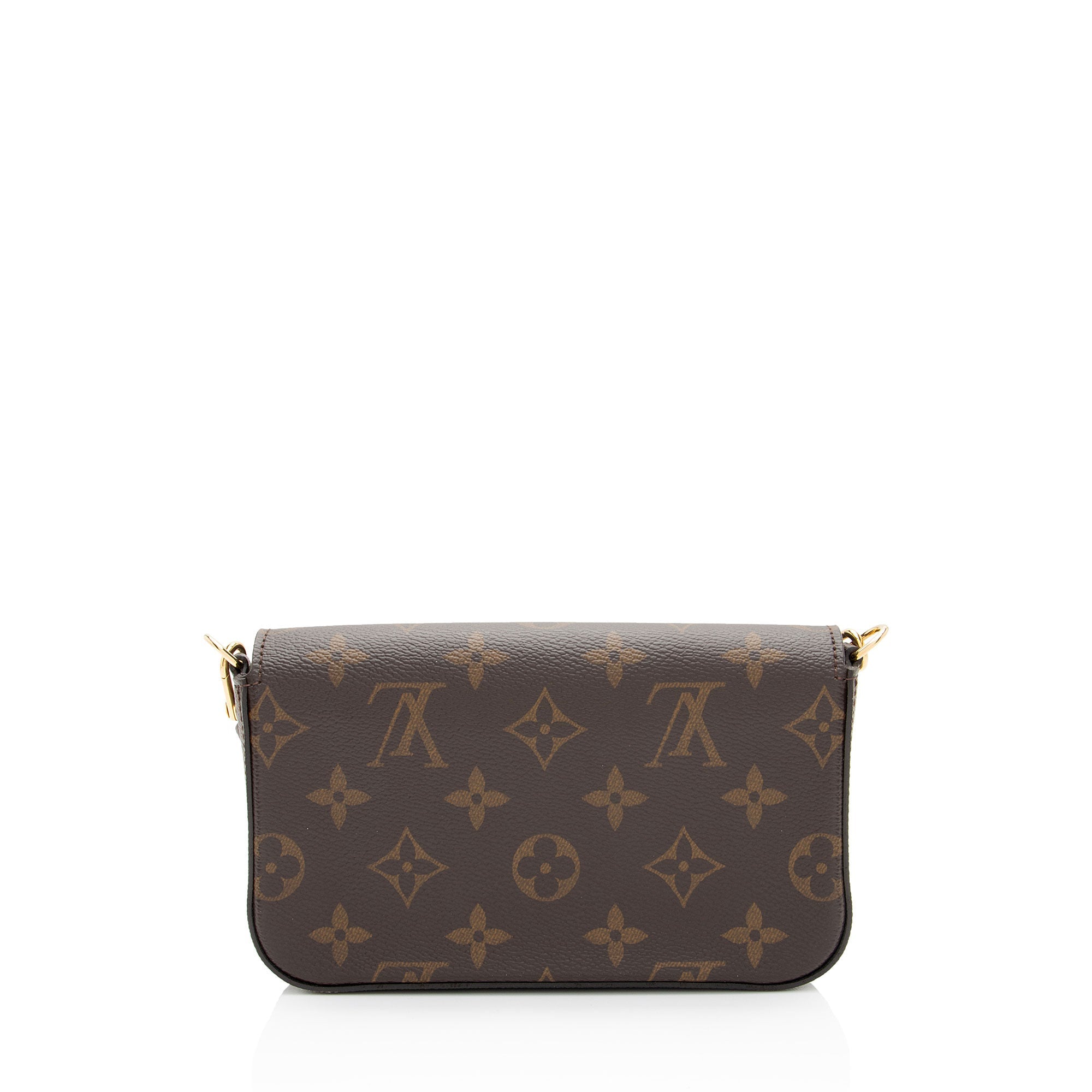 Louis Vuitton Monogram Canvas Felicie Strap & Go Crossbody (SHF-GEiP3a)