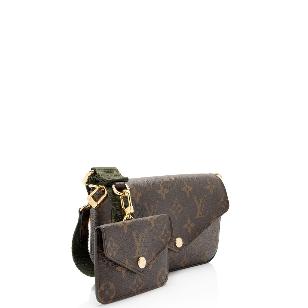 Louis Vuitton Monogram Canvas Felicie Strap & Go Crossbody (SHF-GEiP3a)
