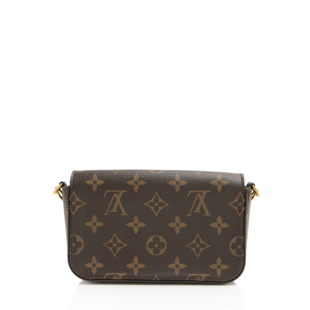 Louis Vuitton Monogram Canvas Felicie Strap & Go Crossbody (SHF-iKN73P)