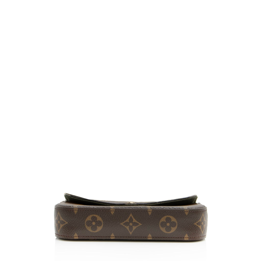 Louis Vuitton Monogram Canvas Felicie Strap & Go Crossbody (SHF-iKN73P)