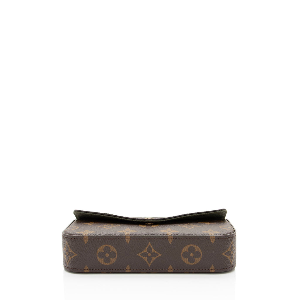 Louis Vuitton Monogram Canvas Felicie Strap & Go Crossbody
