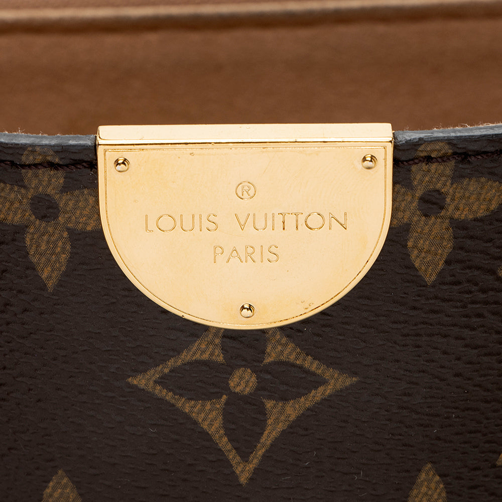 Louis Vuitton Monogram Canvas Flandrin Tote (SHF-21028)