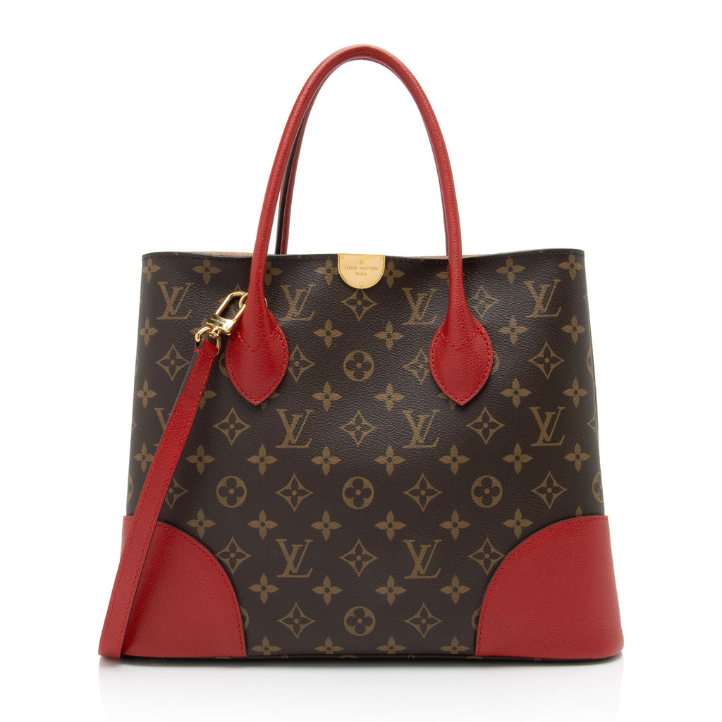 Louis Vuitton Monogram Canvas Flandrin Tote (SHF-l9NTa1)