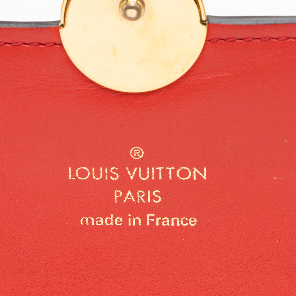 Louis Vuitton Monogram Canvas Flore Compact Wallet (SHF-15793)