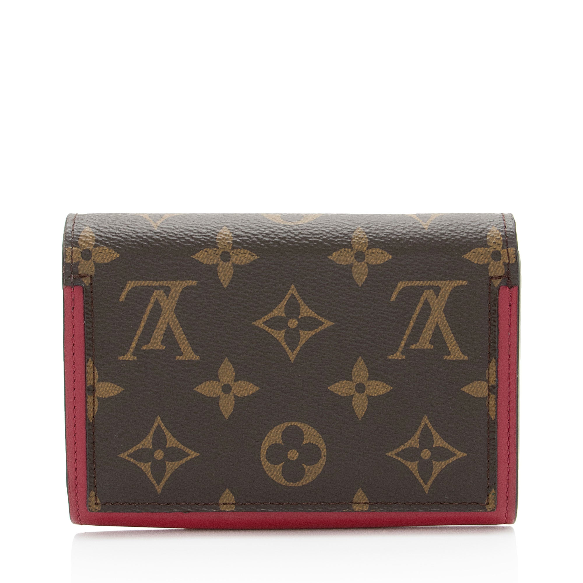 Louis Vuitton Monogram Canvas Flore Compact Wallet