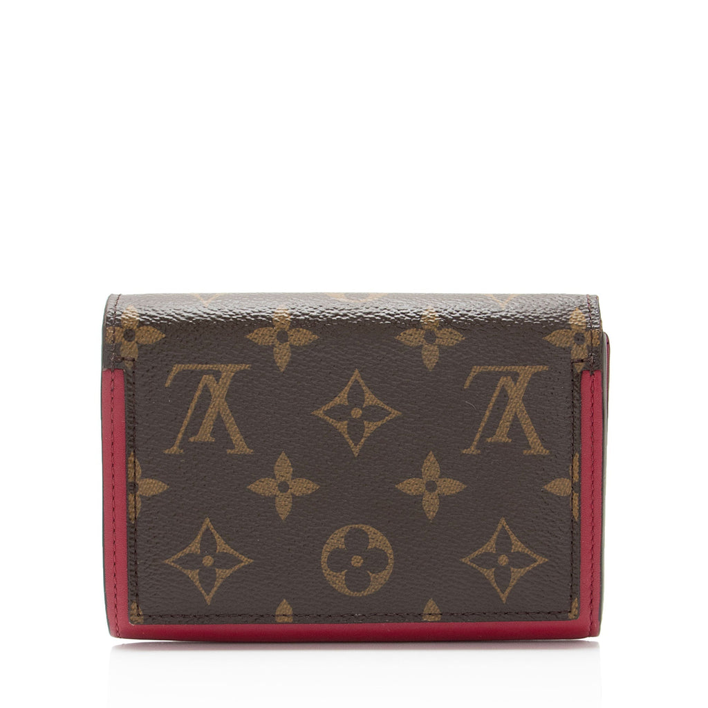 Louis Vuitton Monogram Canvas Flore Compact Wallet
