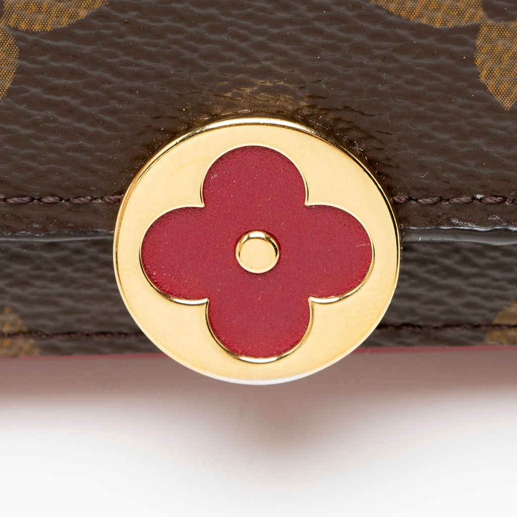 Louis Vuitton Monogram Canvas Flore Compact Wallet