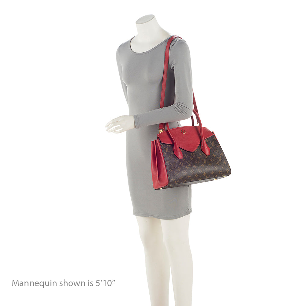 Louis Vuitton Monogram Canvas Florine Satchel (SHF-21771)