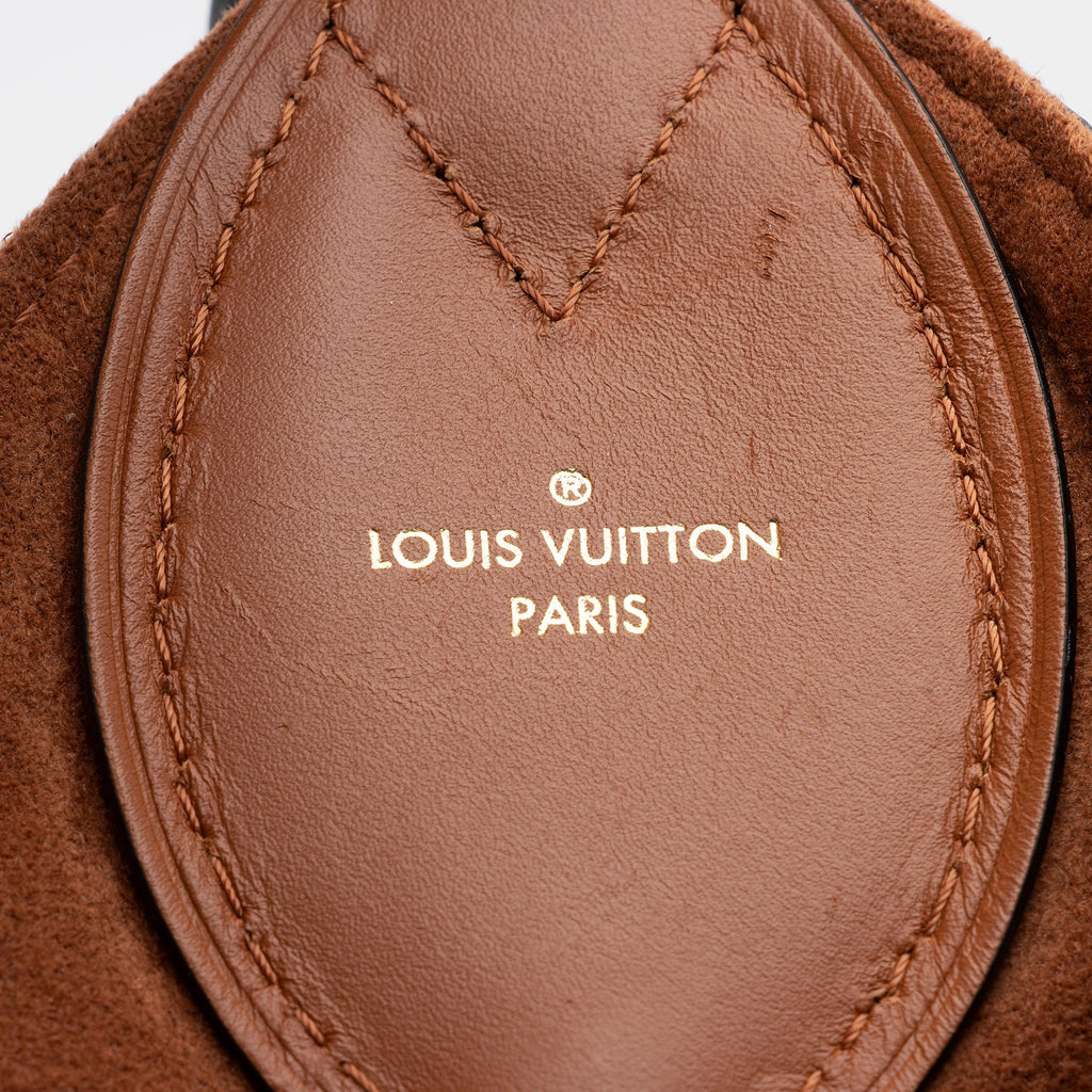 Louis Vuitton Monogram Canvas Flower Hobo (SHF-22168)
