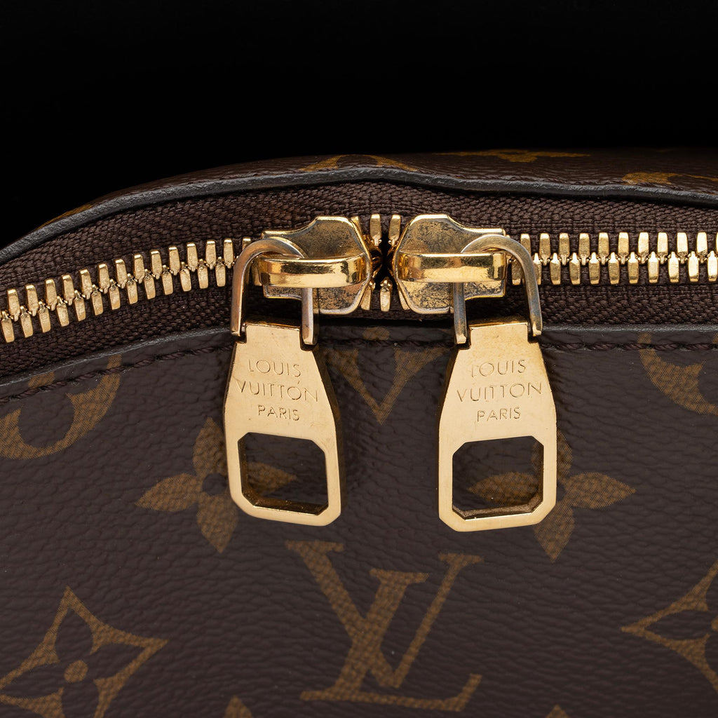 Louis Vuitton Monogram Canvas Flower MM Zip Tote (SHF-Kg9eLW)