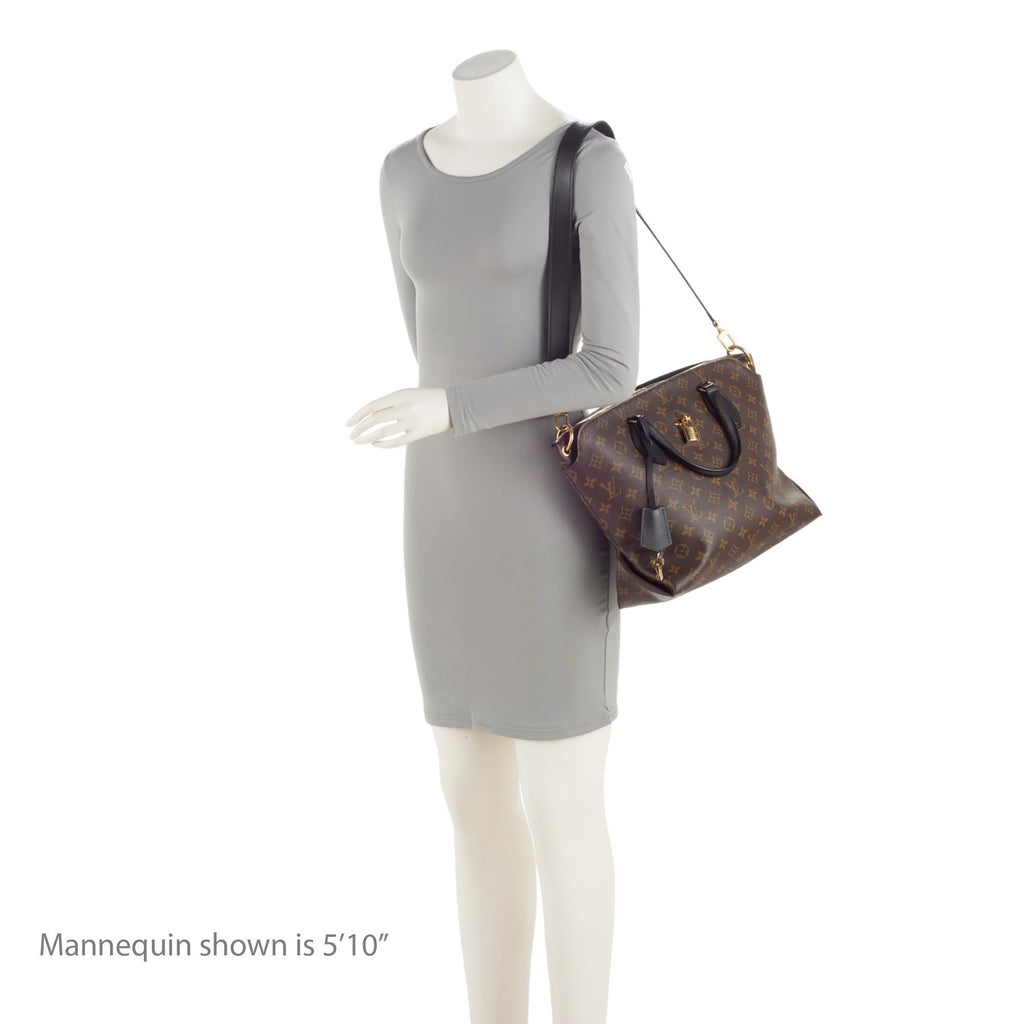 Louis Vuitton Monogram Canvas Flower MM Zip Tote (SHF-Kg9eLW)
