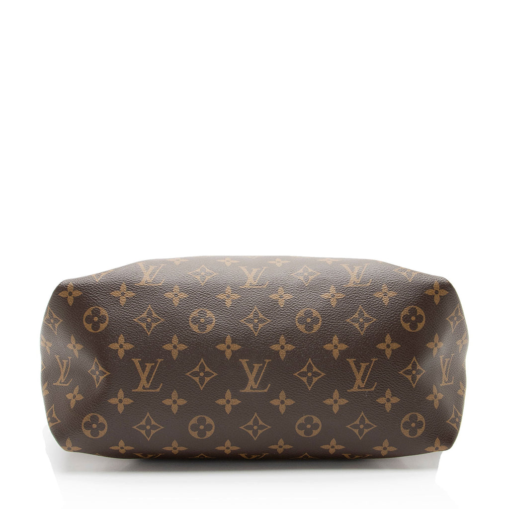 Louis Vuitton Monogram Canvas Flower MM Zip Tote