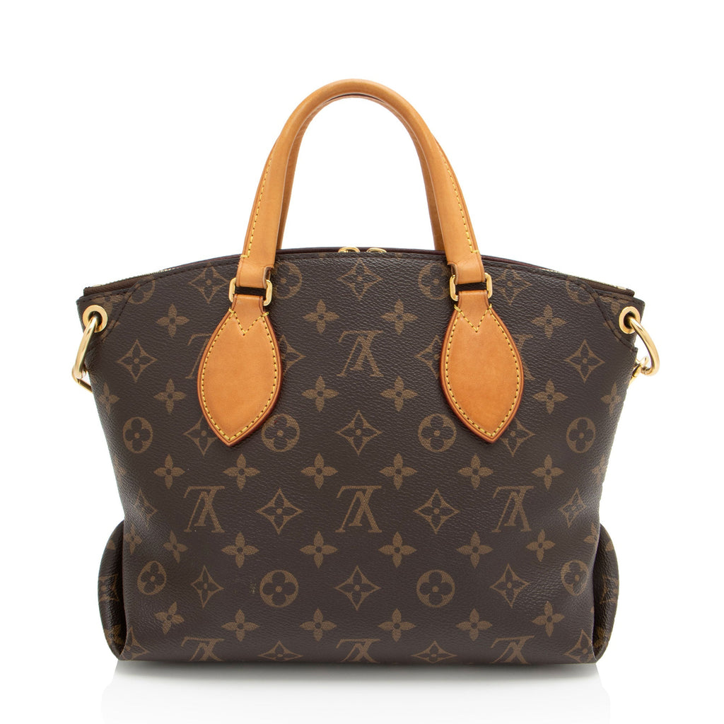 Louis Vuitton Monogram Canvas Flower PM Zip Tote (SHF-DxcVtF)