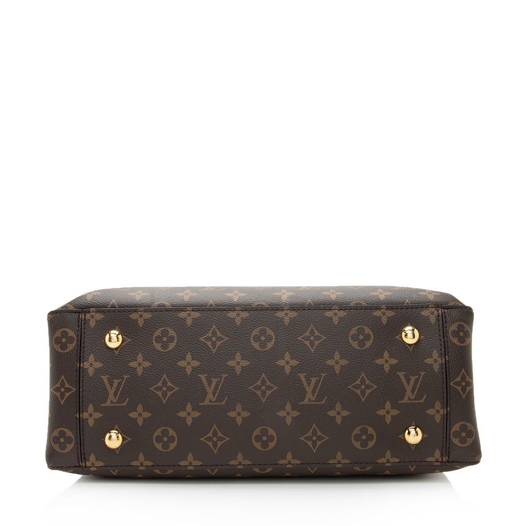 Louis Vuitton Monogram Canvas Flower Tote (SHF-22438)