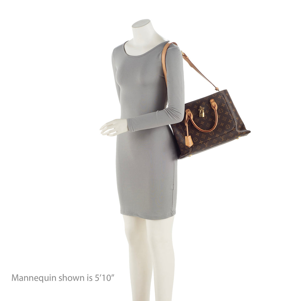 Louis Vuitton Monogram Canvas Flower Tote (SHF-22438)