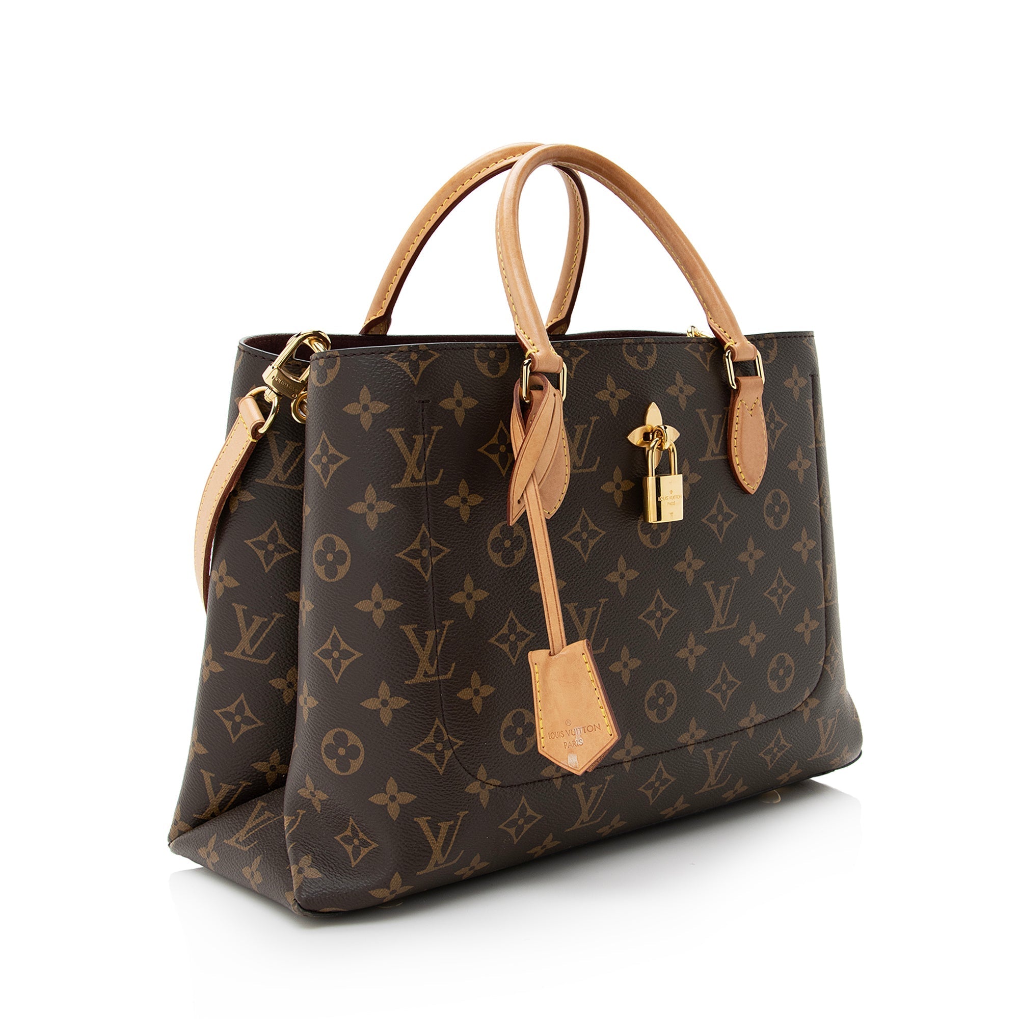 Louis Vuitton Monogram Canvas Flower Tote (SHF-22438)