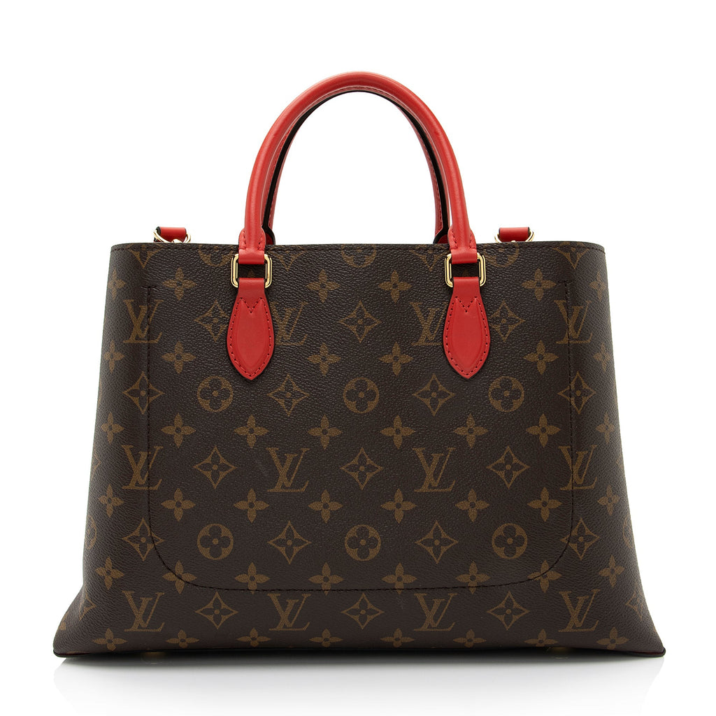 Louis Vuitton Monogram Canvas Flower Tote (SHF-oyRQHn)