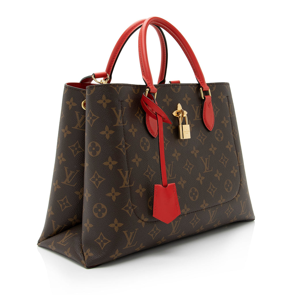 Louis Vuitton Monogram Canvas Flower Tote (SHF-oyRQHn)