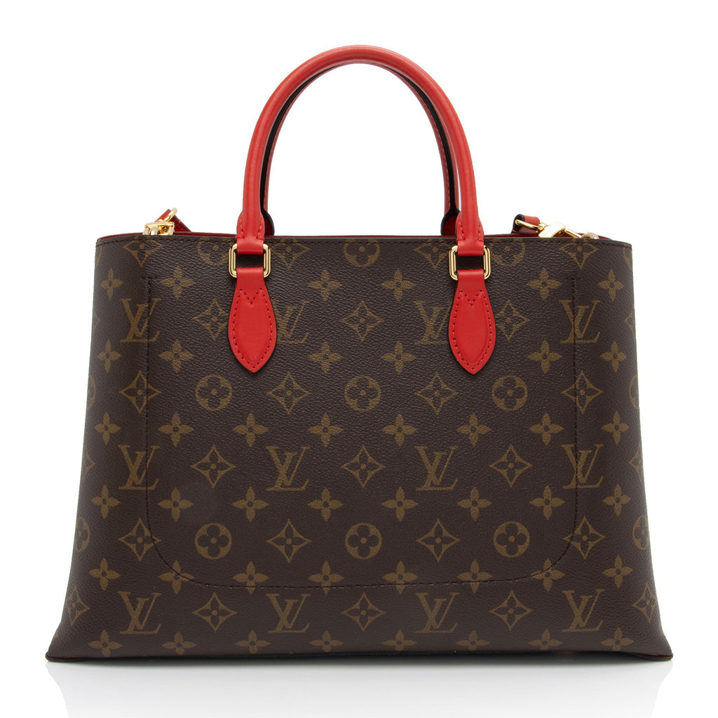Louis Vuitton Monogram Canvas Flower Tote (SHF-zabpVl)