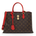 Louis Vuitton Monogram Canvas Flower Tote (SHF-zabpVl)
