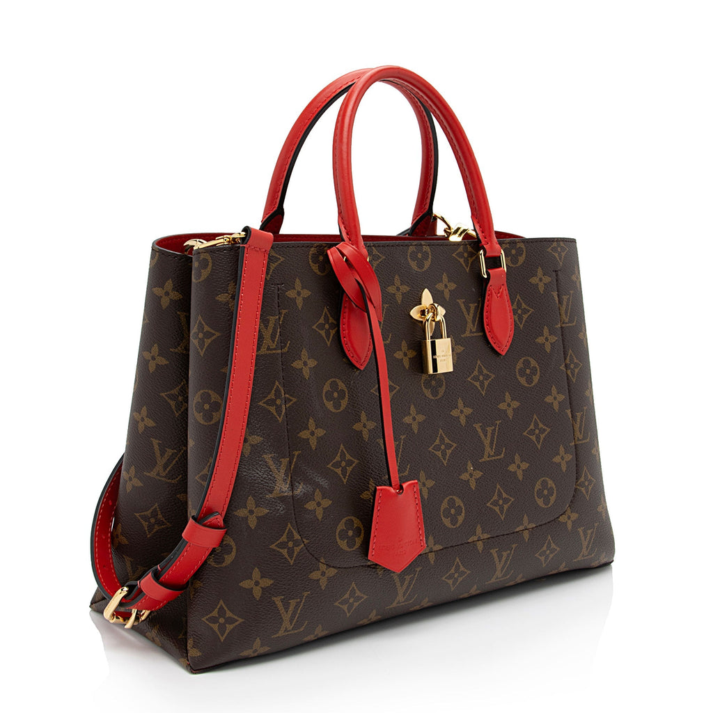 Louis Vuitton Monogram Canvas Flower Tote (SHF-zabpVl)