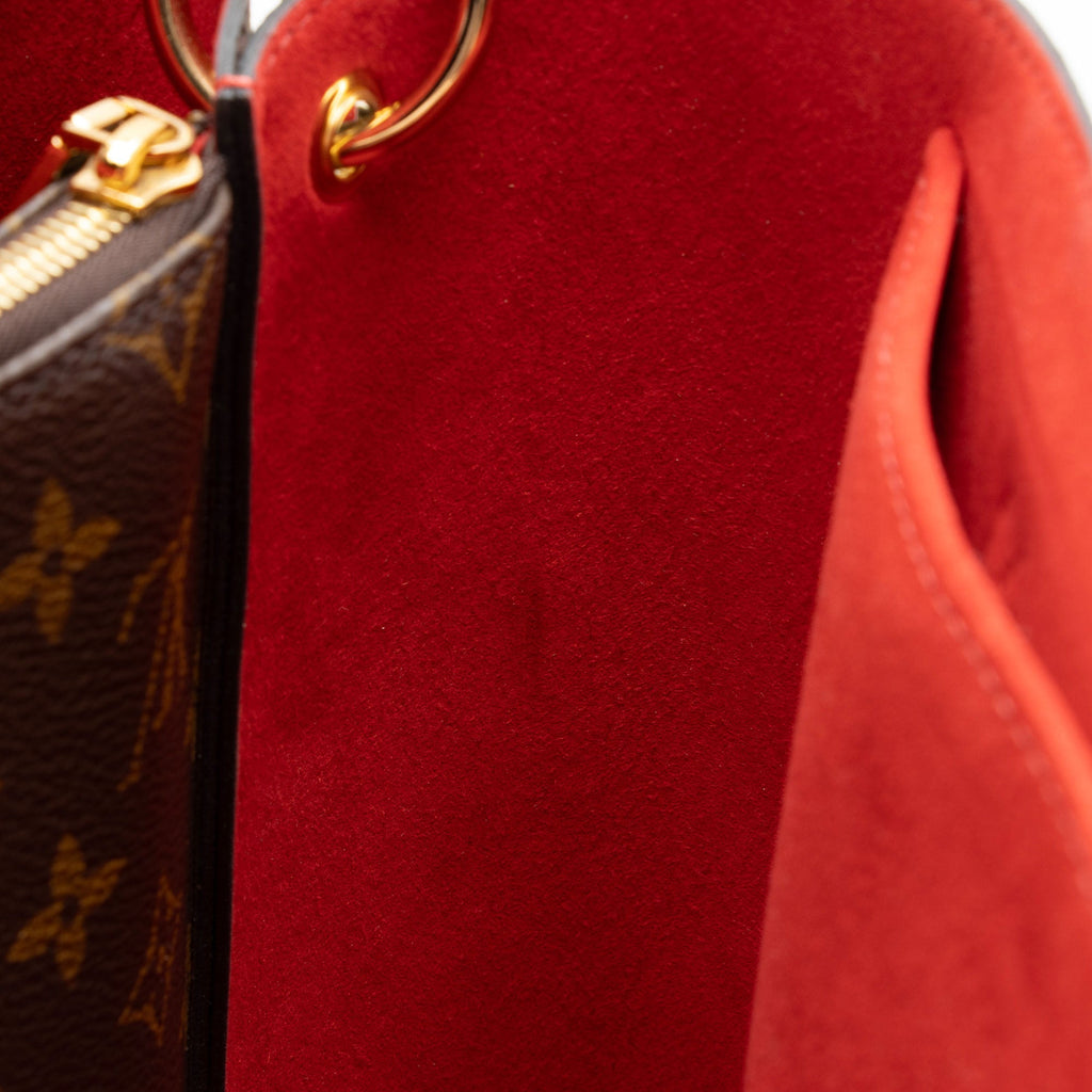 Louis Vuitton Monogram Canvas Flower Tote (SHF-1ANJLu)