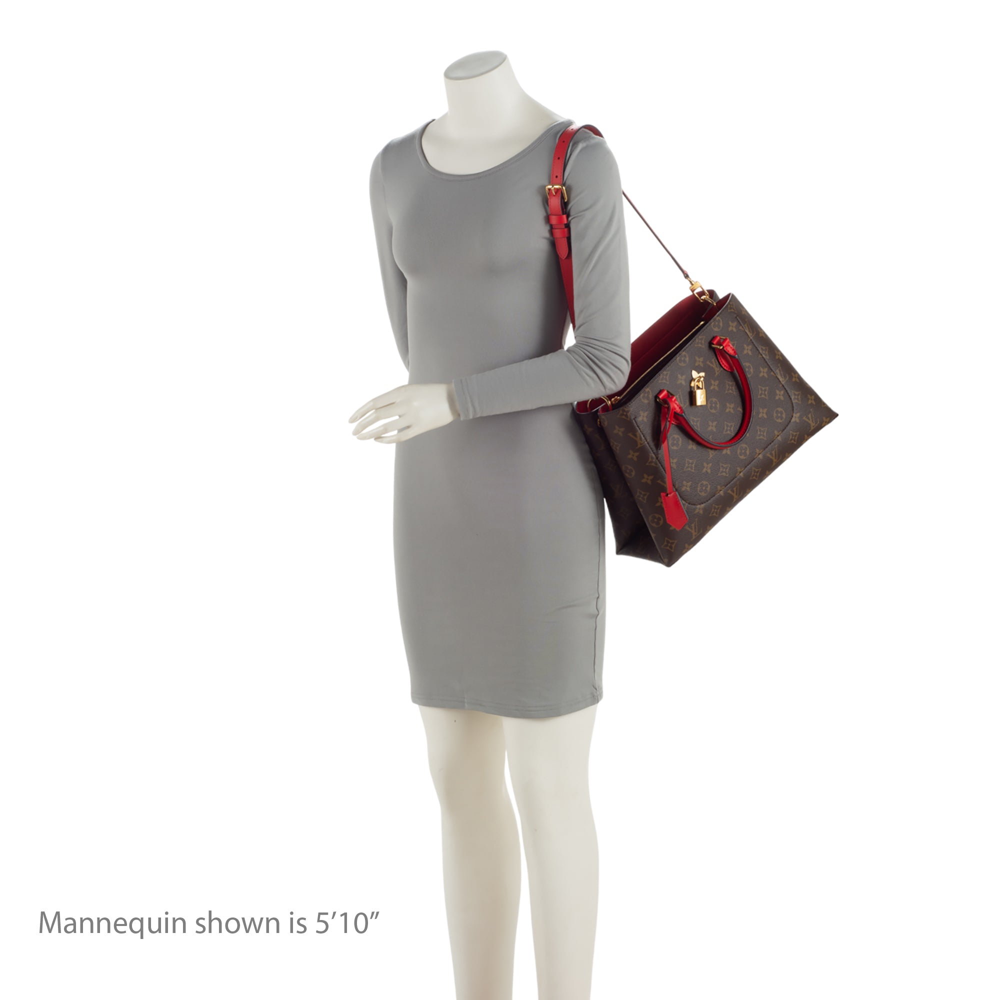 Louis Vuitton Monogram Canvas Flower Tote (SHF-1ANJLu)