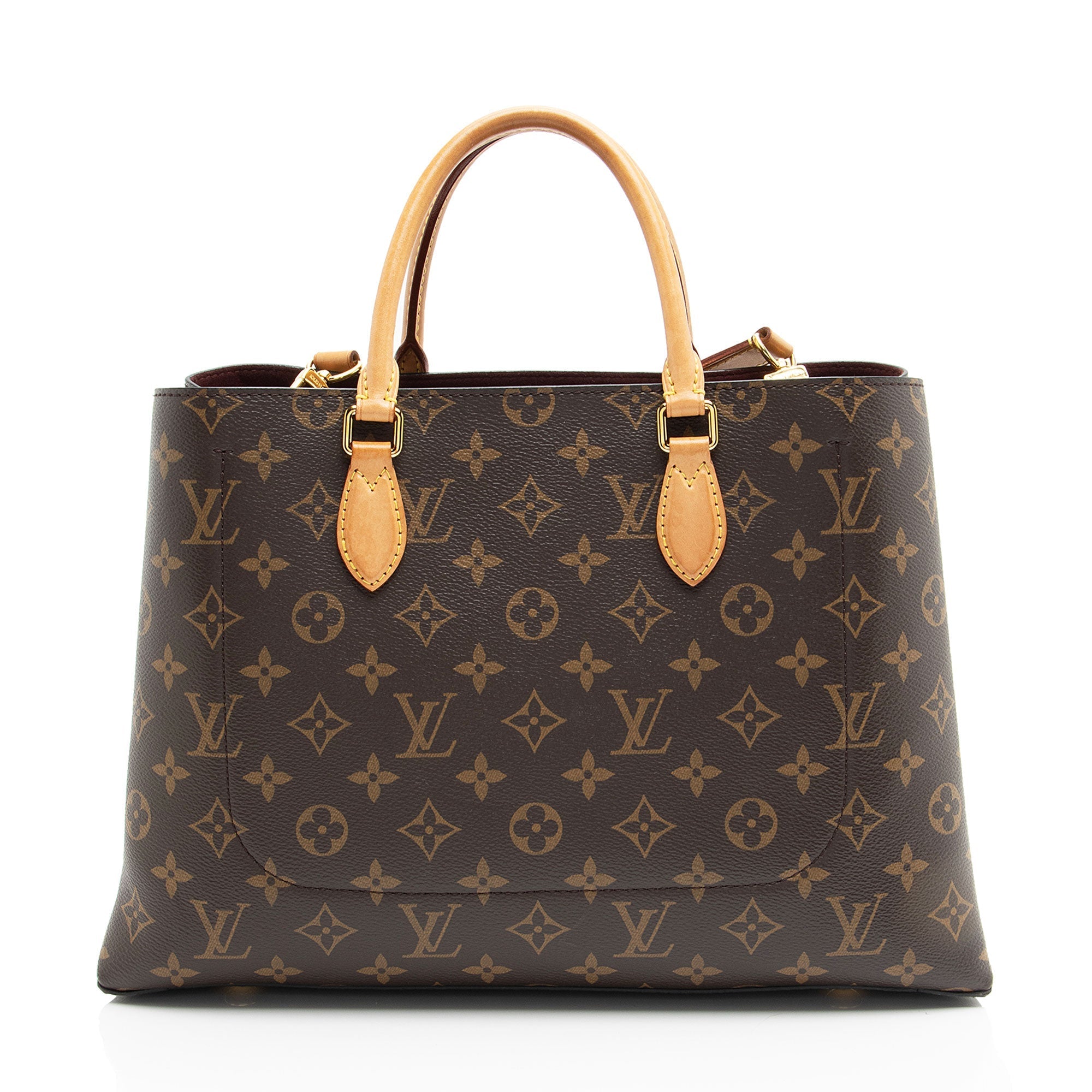 Louis Vuitton Monogram Canvas Flower Tote (SHF-ja5gDP)