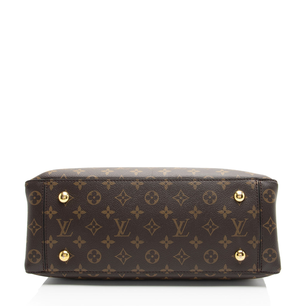 Louis Vuitton Monogram Canvas Flower Tote (SHF-ja5gDP)