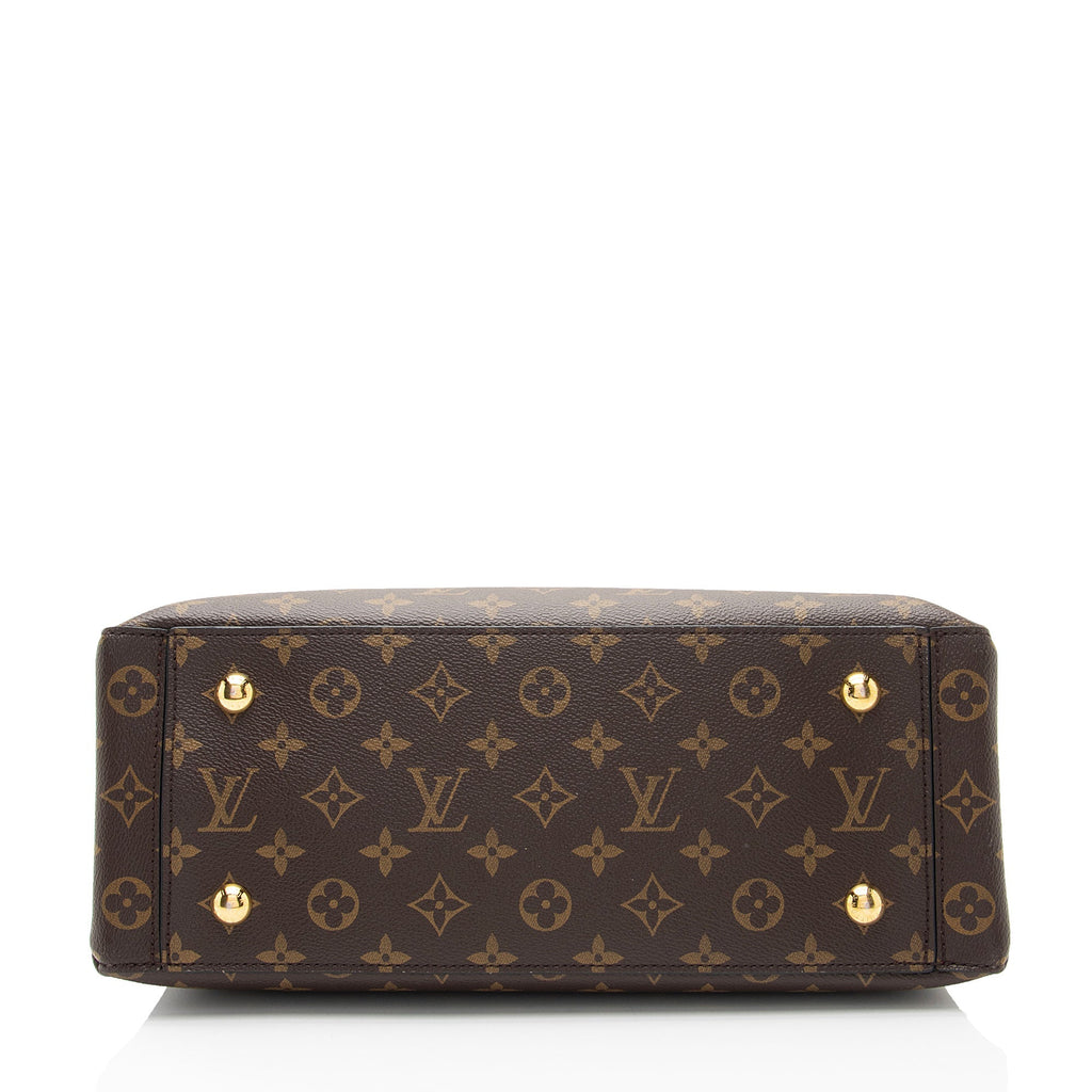 Louis Vuitton Monogram Canvas Flower Tote (SHF-nFvA0d)