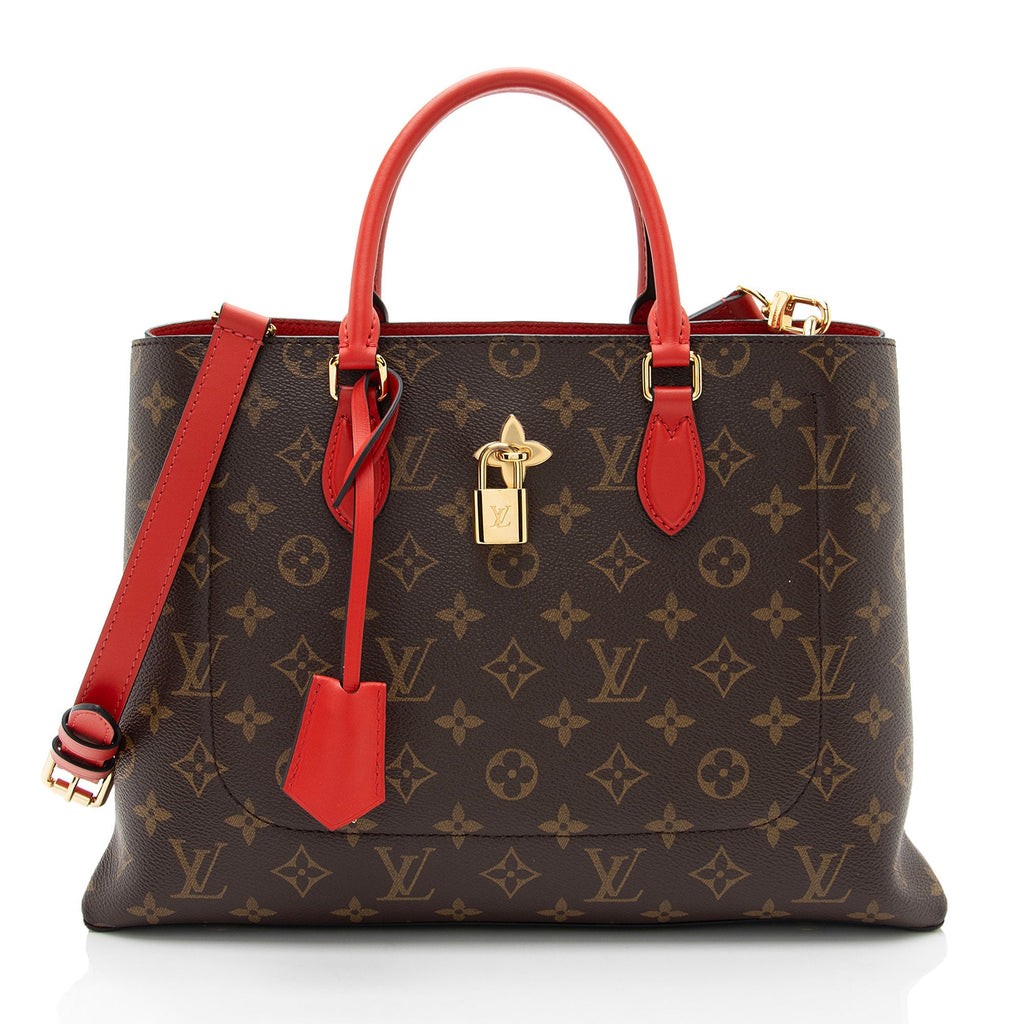 Louis Vuitton Monogram Canvas Flower Tote (SHF-nFvA0d)