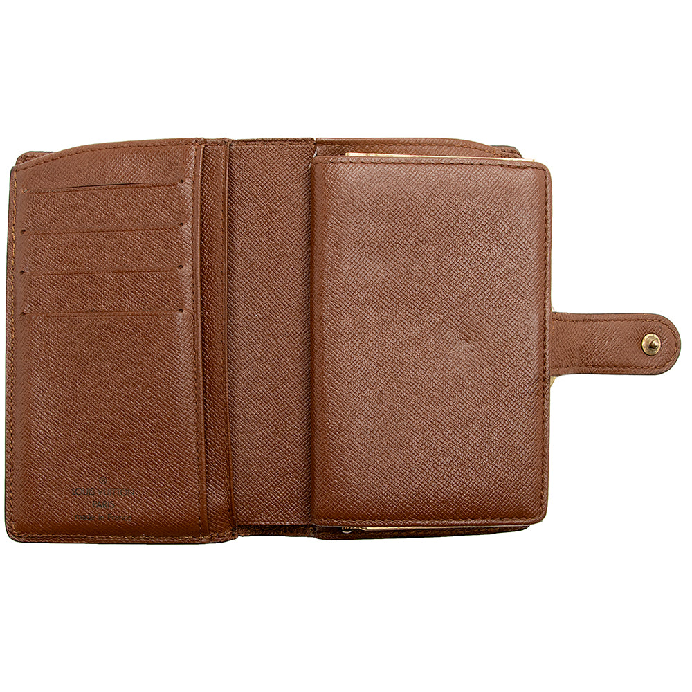 Louis Vuitton Monogram Canvas French Purse Wallet - FINAL SALE (SHF-15016)