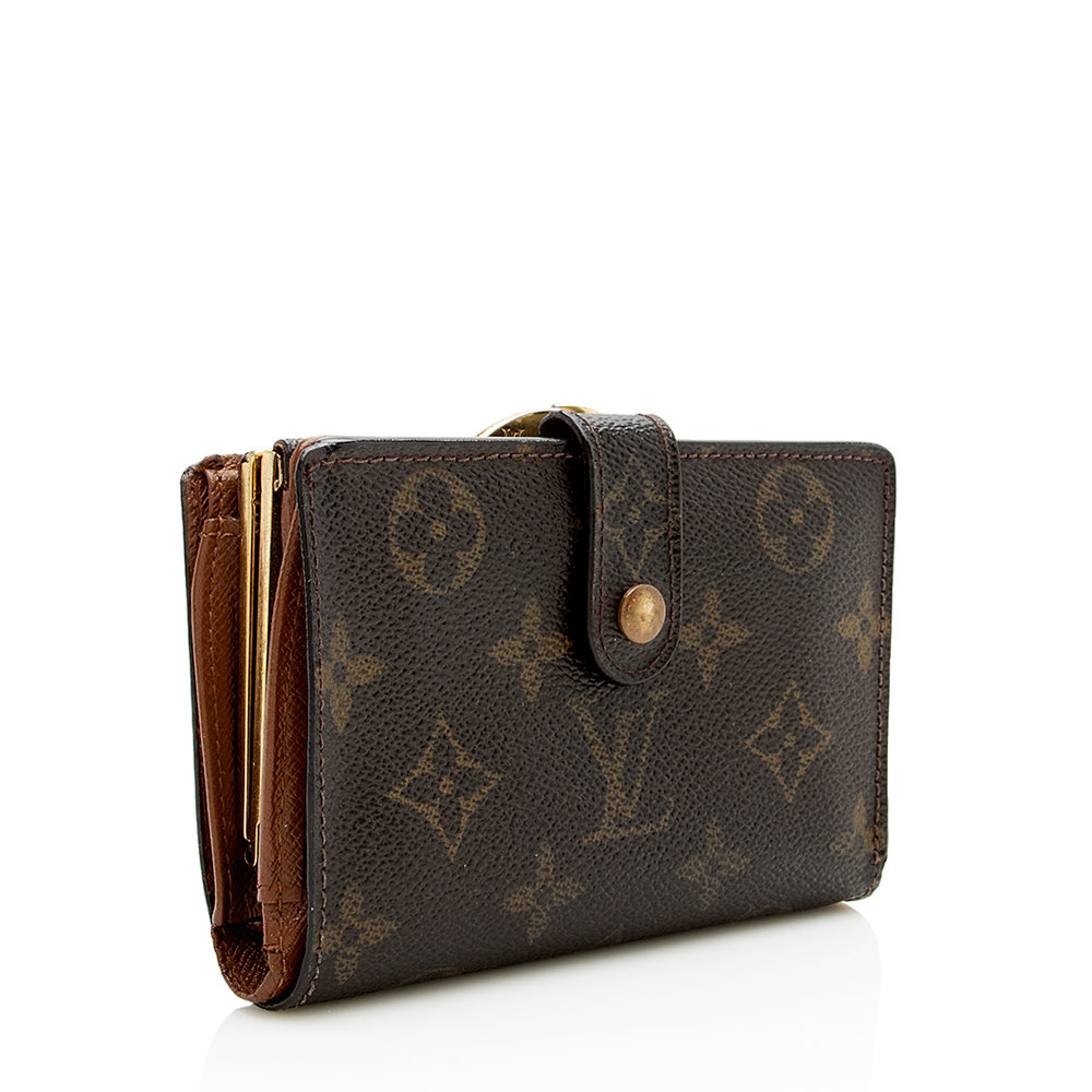 Louis Vuitton Monogram Canvas French Purse Wallet - FINAL SALE (SHF-15016)