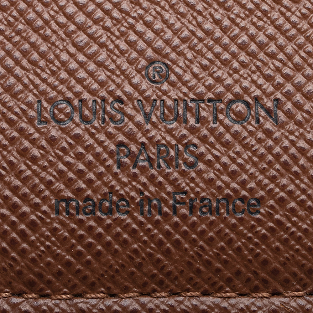 Louis Vuitton Monogram Canvas French Purse Wallet (SHF-21378)