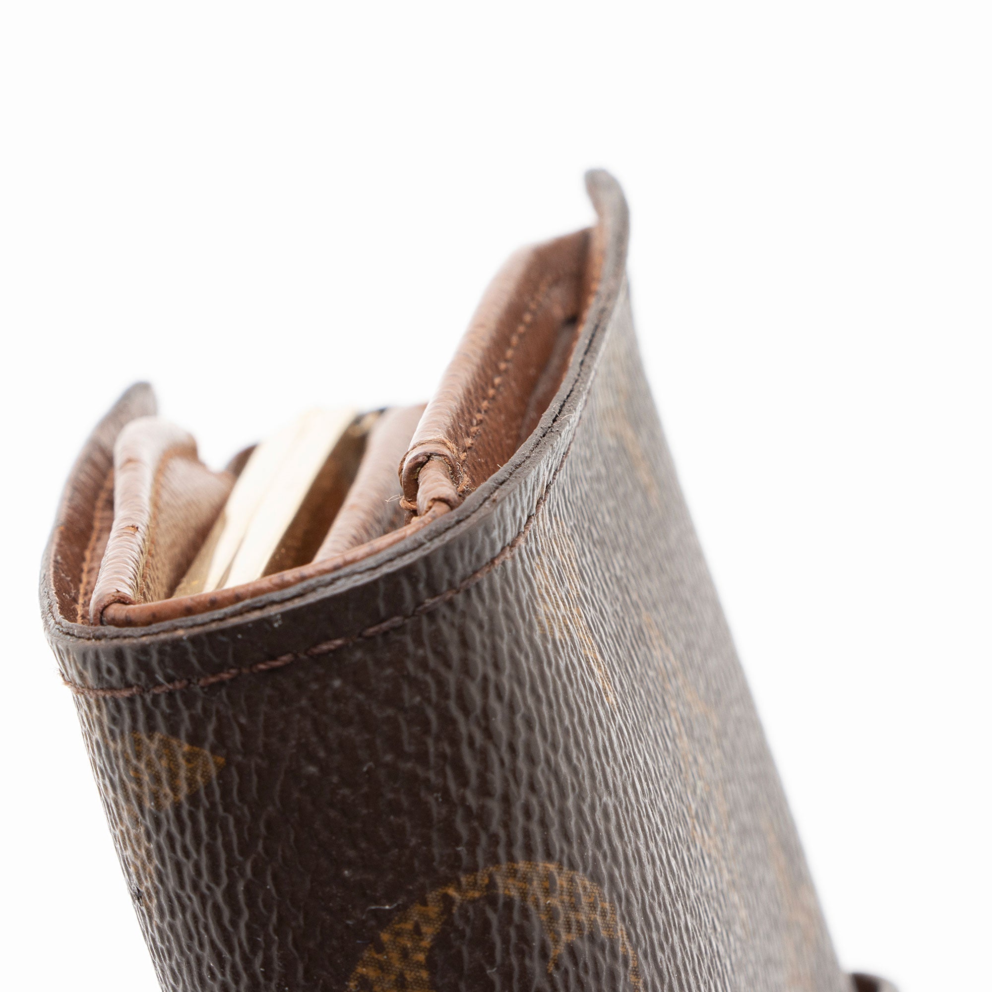 Louis Vuitton Monogram Canvas French Wallet (SHF-1LokF2)