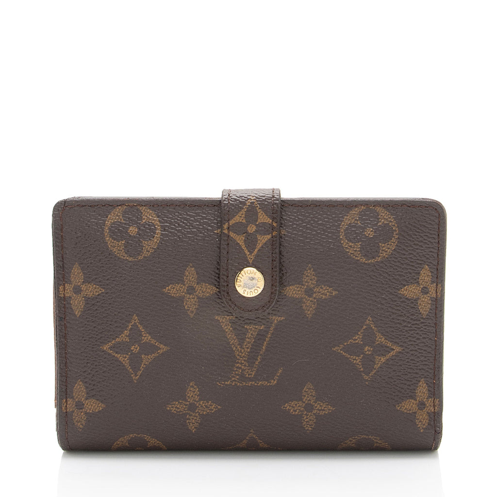 Louis Vuitton Monogram Canvas French Wallet (SHF-1LokF2)
