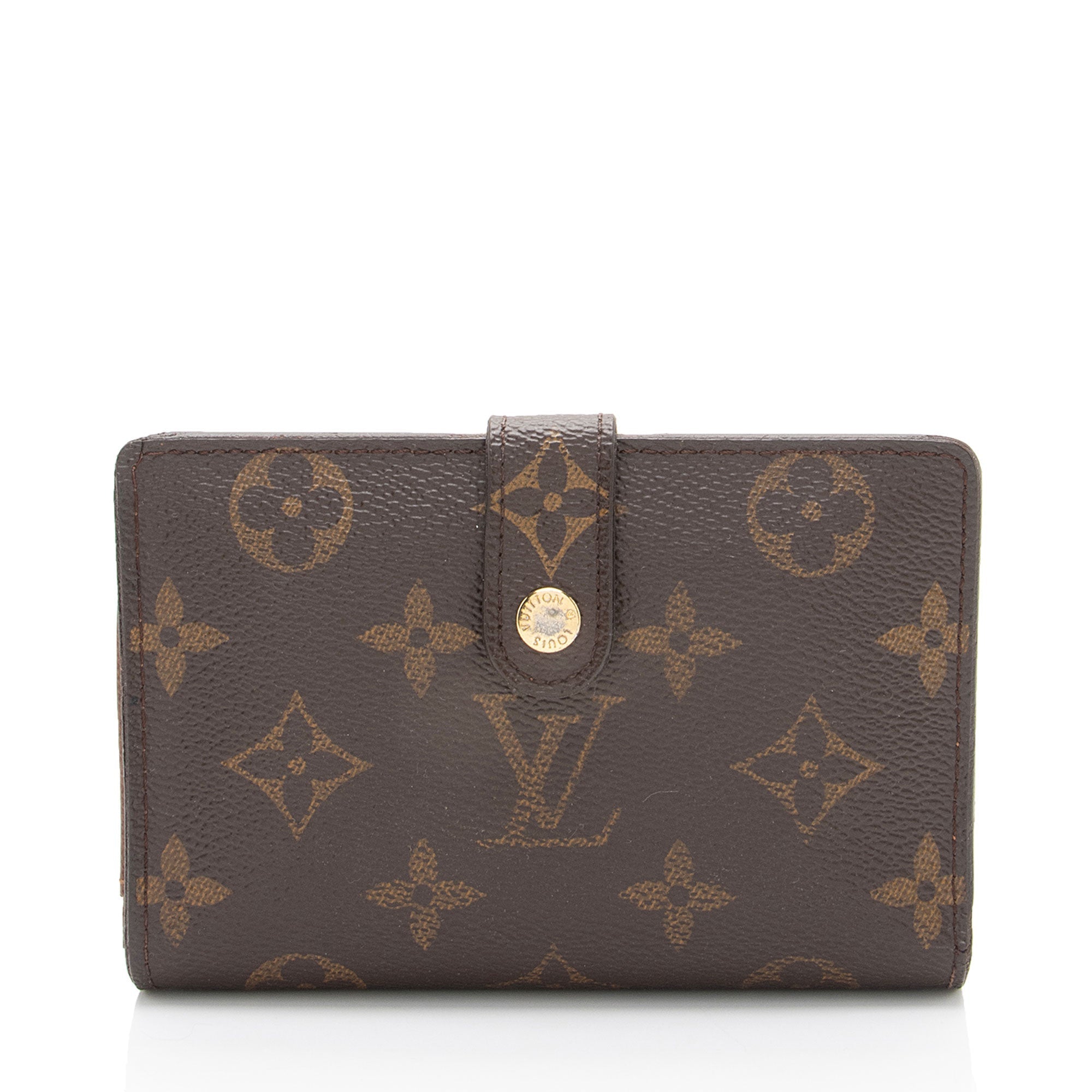 Louis Vuitton Monogram Canvas French Wallet (SHF-1LokF2)