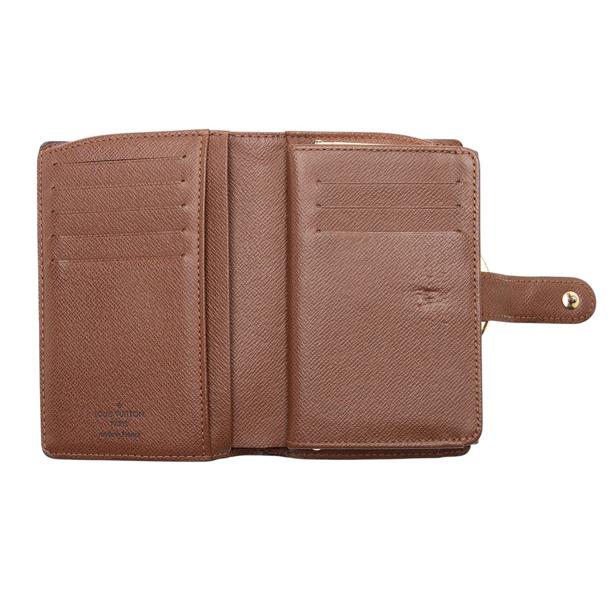 Louis Vuitton Monogram Canvas French Wallet (SHF-1LokF2)