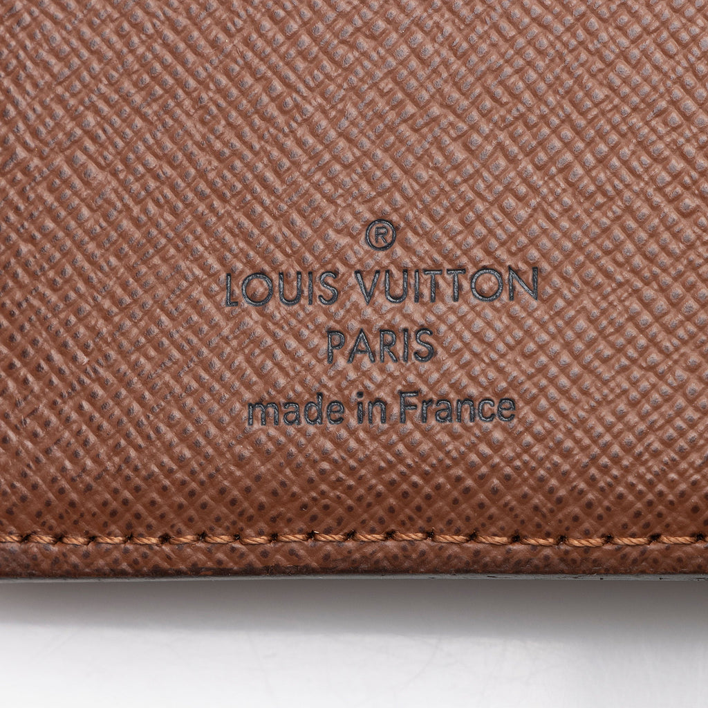 Louis Vuitton Monogram Canvas French Wallet (SHF-1LokF2)