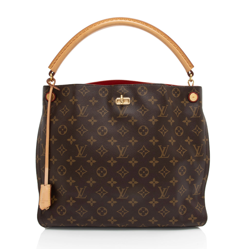 Louis Vuitton Monogram Canvas Gaia Shoulder Bag (SHF-XSBDdp)